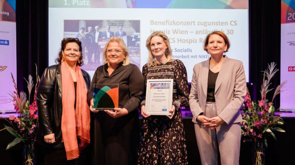 Fundraising Awards 2025 - Aktion des Jahres 1. Platz