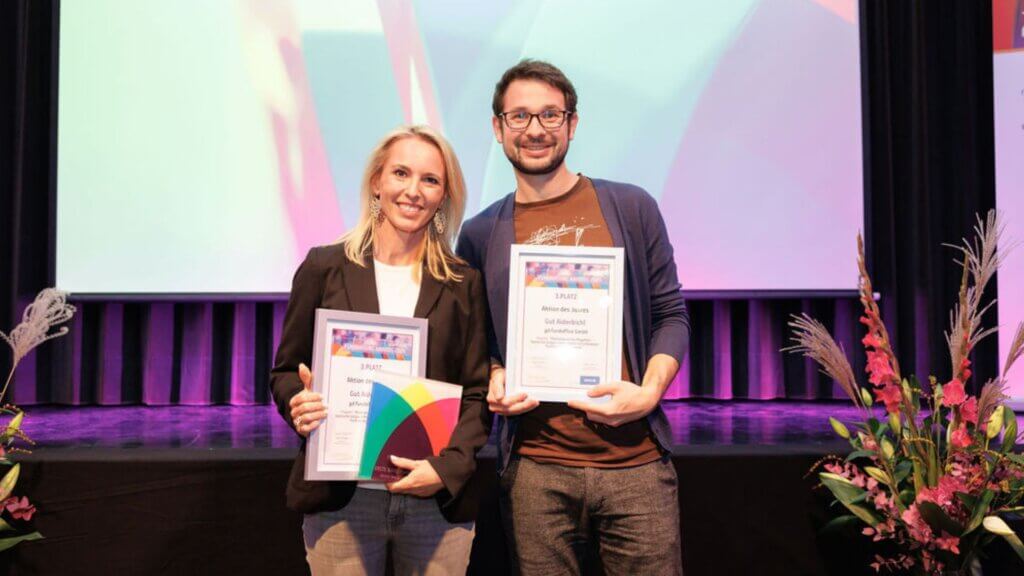 Fundraising Awards 2025 - Aktion des Jahres 3. Platz