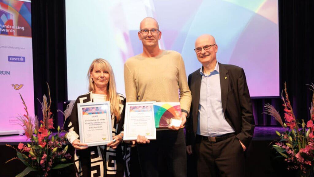 Fundraising Awards 2025 - Direct Mailing 3. Platz