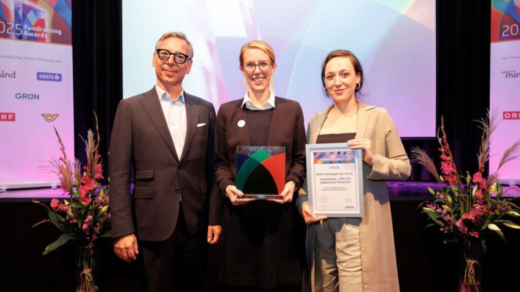 Fundraising Awards 2025 - Online-Kampagne 1. Platz